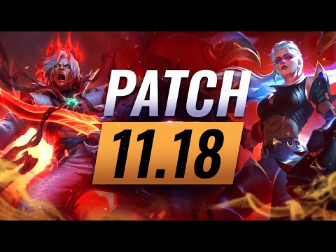 BEST Champions TIER List – League of Legends Patch 11.18