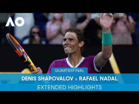 Denis Shapovalov v Rafael Nadal Extended Highlights (QF) | Australian Open 2022