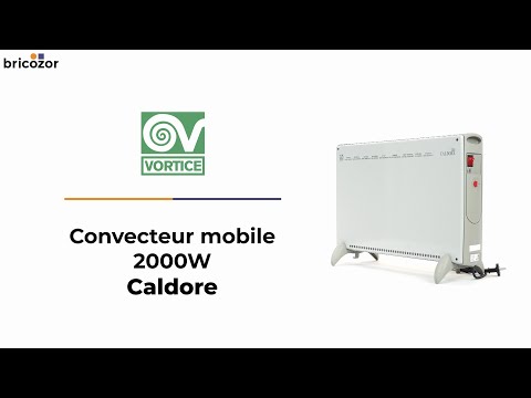 Convecteur mobile 2000w Caldore VORTICE