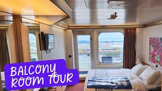Carnival Magic Balcony Room Tour