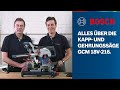 Bosch Professional Akku-Kapp- und Gehrungssäge GCM 18 V-216 BITURBO Solo
