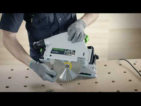 TS 55 F Quick Guide - Changing the Blade