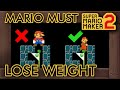 Super Mario Maker 2 Mario Must Lose Weight To Beat This Level