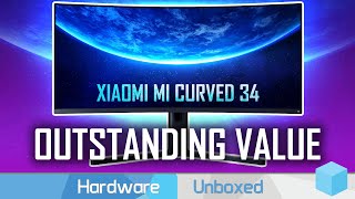 Video thumbnail for Xiaomi Mi Curved 34 Review, The Cheapest 144Hz 1440p Ultrawide! by Hardware Unboxed
