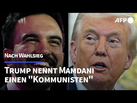 Vor Treffen mit Mamdami: Trump schmäht New Yorker Bürgermeister | AFP