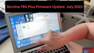 Bernina 790 Plus Firmware Update July 2023
