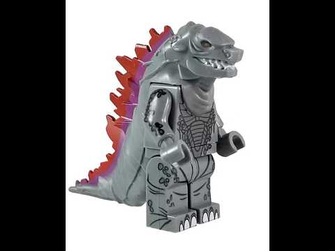 The Closest We've Gotten To LEGO Godzilla Minfigures...