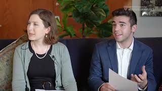 IOP Students Lauren and Jack Interview Rep. Jamie Raskin