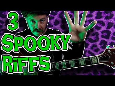 3 Easy Spooky Guitar Riffs for Halloween