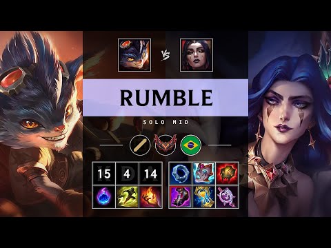 Rumble Mid vs LeBlanc - BR Grandmaster Patch 25.12