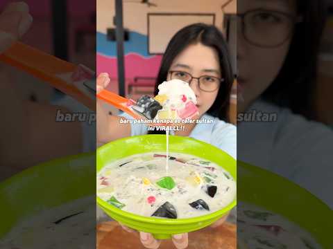 Es teler has gone viral in Serang, with generous portions for SMEs💥📍Adiva Ice Cream, BCP Blok Din...