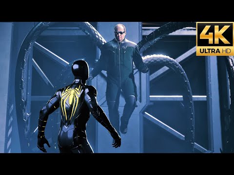 Spider-Man Remastered PC - Doctor Octopus Final Boss & Ending (4K 60FPS)
