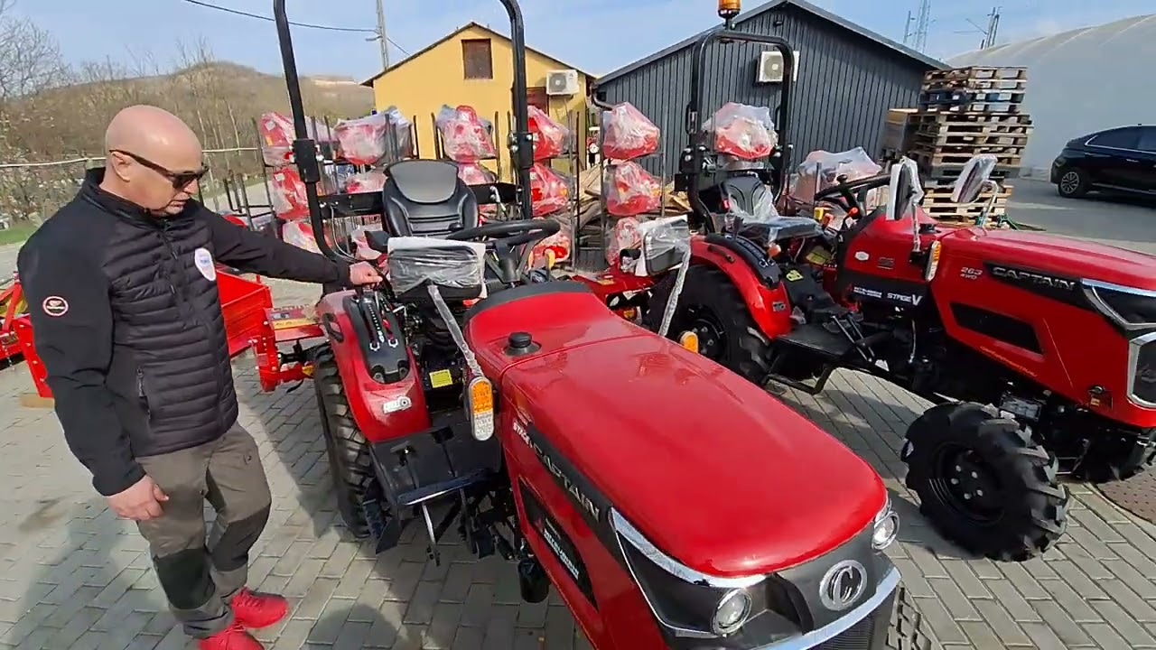 Captain kistraktor hidrosztatikus modell