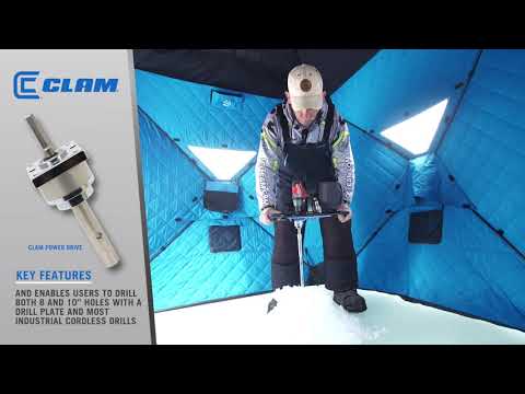 Clam Power Drive Gear Box Features