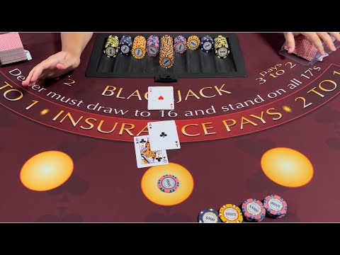 Blackjack | $40,000 Buy In | HIGH LIMIT BLACKJACK SESSION! Trying To Book A Win! Splits &amp; Doubles!