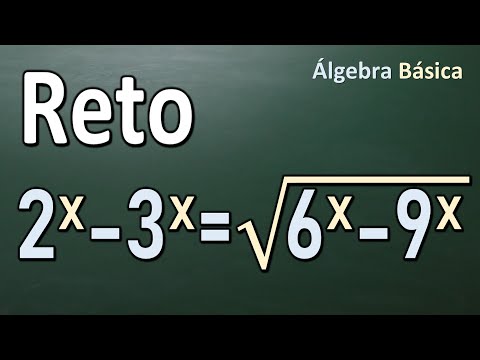 Ecuacion exponencial irracional