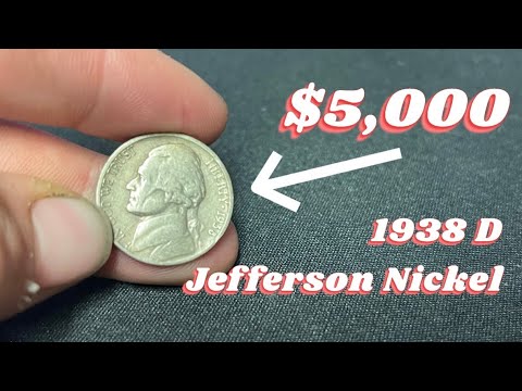 This Nickel is Worth $5,000 | 1938 D Jefferson Nickel