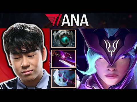Luna Dota 2 7.32 Gameplay T1.Ana with Silveredge and Skadi - TI12