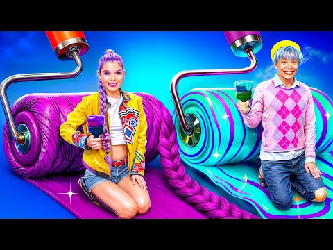 Rumi vs Baby Saja | We Built a Tiny House for K-Pop Demon Hunters in Real Life!