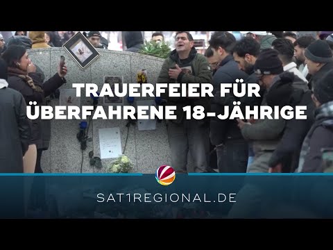 18-Jährige vor U-Bahn gezerrt und getötet: Trauerfeier in Hamburg