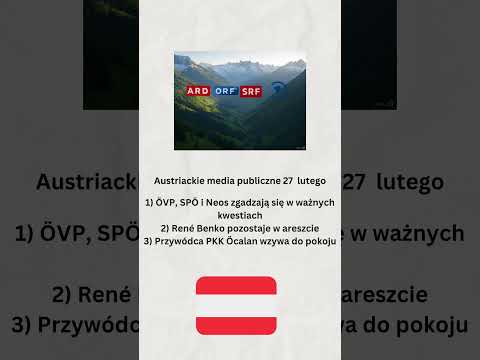 Austriackie media publiczne 27 lutego