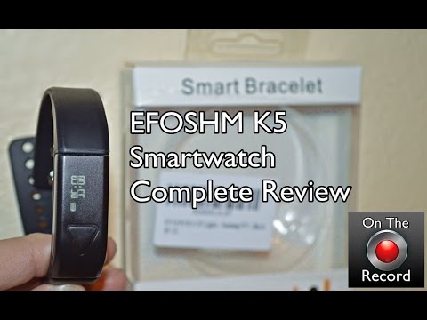$30 EFOSHM K5 Smartwatch Review