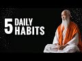 5 Small Habits That Will Change Your Life Forever ( Monk Advice) | Zen Wisdom