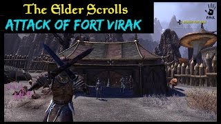 The Elder Scrolls Online || Penetrating Fort Virak {PS4}