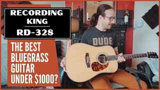 Video thumbnail for Recording King RD-328 | Acoustic Guitar Review by Cesar Benzoni