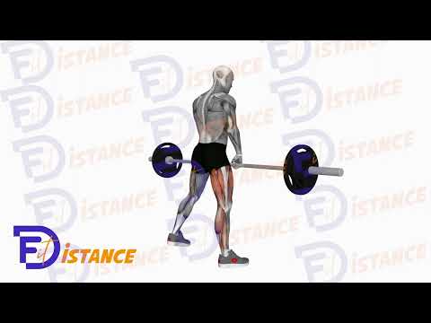 Soulevé de terre avec une jambe à la barre - Exercice Soulevé de terre avec une jambe à la barre en vidéo