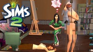 🏡  I Tried The Asylum Challenge (My Way) | Sims 2 No Commentary Gameplay