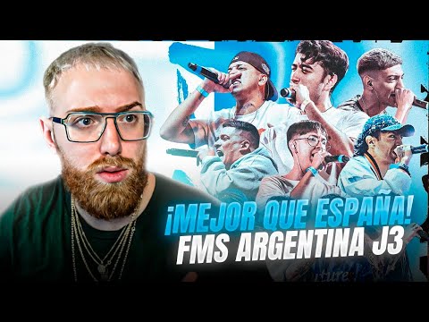 ¡MEJOR QUE FMS ESPAÑA! FMS ARGENTINA REACCIÓN COMPLETA