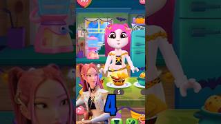 1 2 3 4 Angela Trend FIRE 🔥 #kpopdemonhunters #mira #mytalkingangela2 #gaming #shorts #viral #foryou