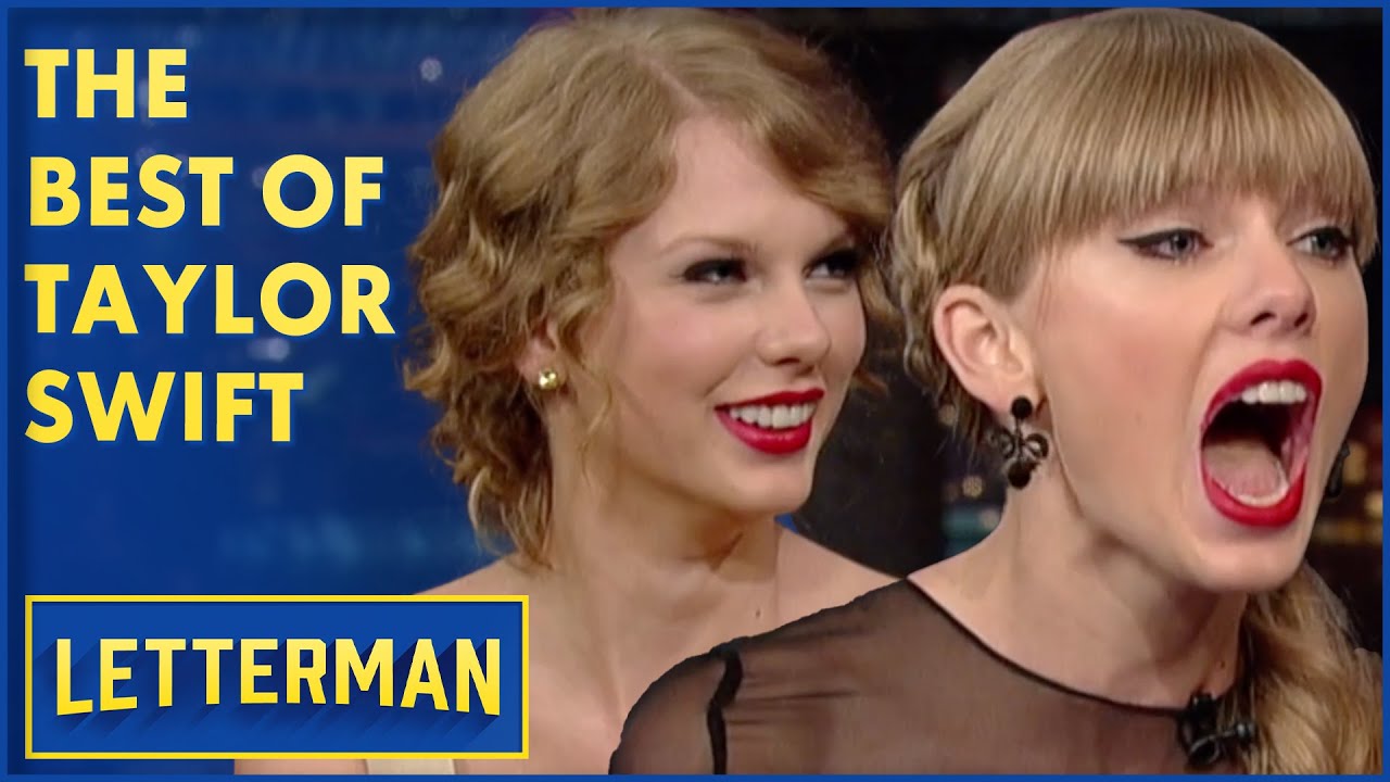 The Best Of Taylor Swift | David Letterman