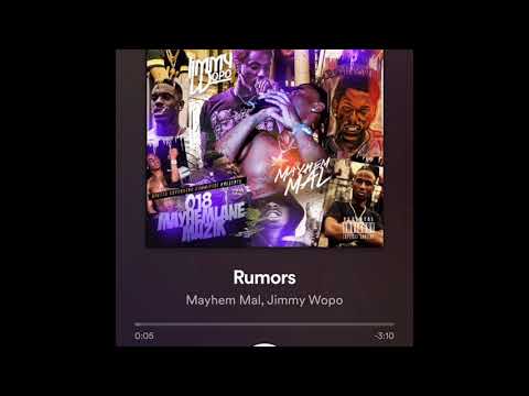 Jimmy Wopo Feat. Mayhem Mal - Rumors