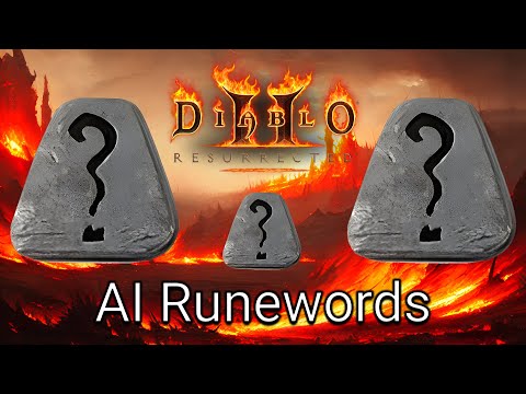 Testing 5 AI Generated Runewords For Patch 2.6 d2r