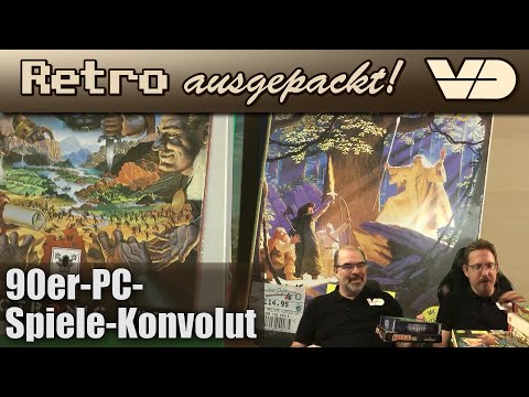 Ein 90er-PC-Spiele-Konvolut (Retro ausgepackt)