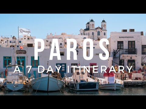7 Days In PAROS, GREECE | A Travel Itinerary (without a car!)