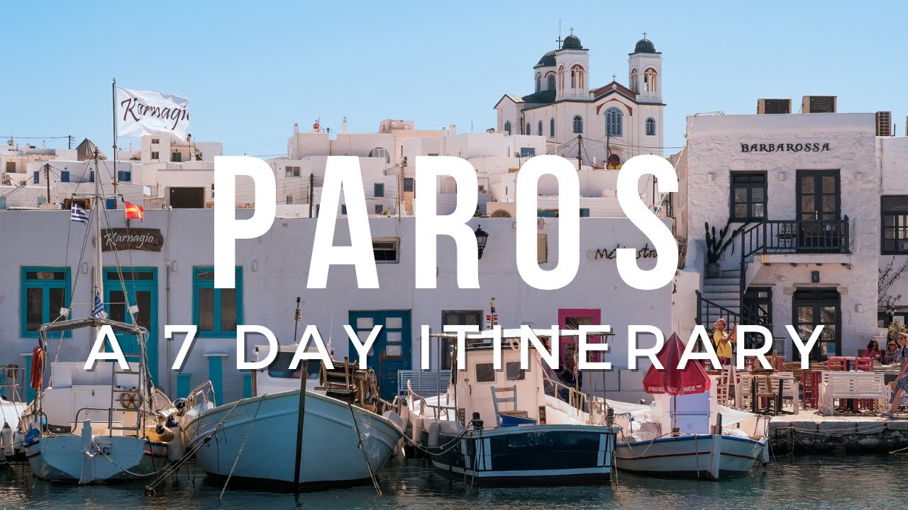 7 Days In PAROS, GREECE | A Travel Itinerary (without a car!) thumbnail