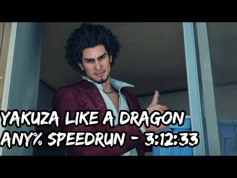 Any% Yakuza Like a Dragon Speedrun - 3:12:33