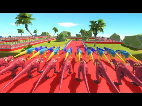 All Unit Color Spino Championship - Animal Revolt Battle Simulator