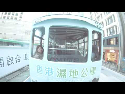 HK Tram Ride Time Lapse