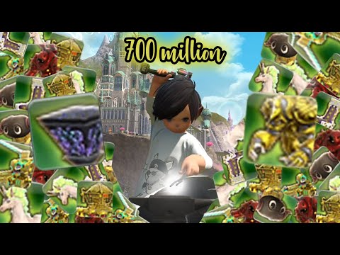 Making 700 million gil to buy all mounts (that I don't have)