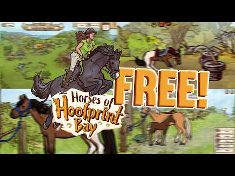 New FREE Horse Game | Horses of Hoofprint Bay