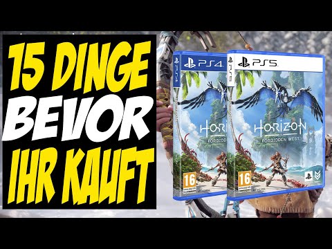 Horizon Forbidden West- 15 Dinge die ihr WISSEN solltet - ALLE Infos - BEVOR ihr kauft