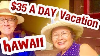 $35 a DAY ? Budget Travel Big Island Hawaii  Kailua Kona, Hilo, Honolulu Oahu