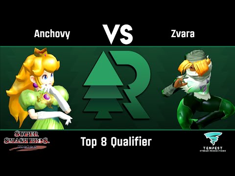 Anchovy (Peach) vs Zvara (Sheik) - Top 8 Qualifier - Evergreen Rising #8