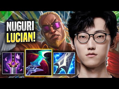NUGURI IS A MONSTER WITH LUCIAN! - Nuguri Plays Lucian TOP vs Gangplank! | Season 2022