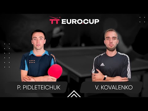 18:00 Petro Pidleteichuk  - Viacheslav Kovalenko 06.03.2024 TT Euro.Cup  Ukraine Master. TABLE 3
