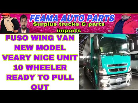 Fuso 6m70 10 wheeler wing van